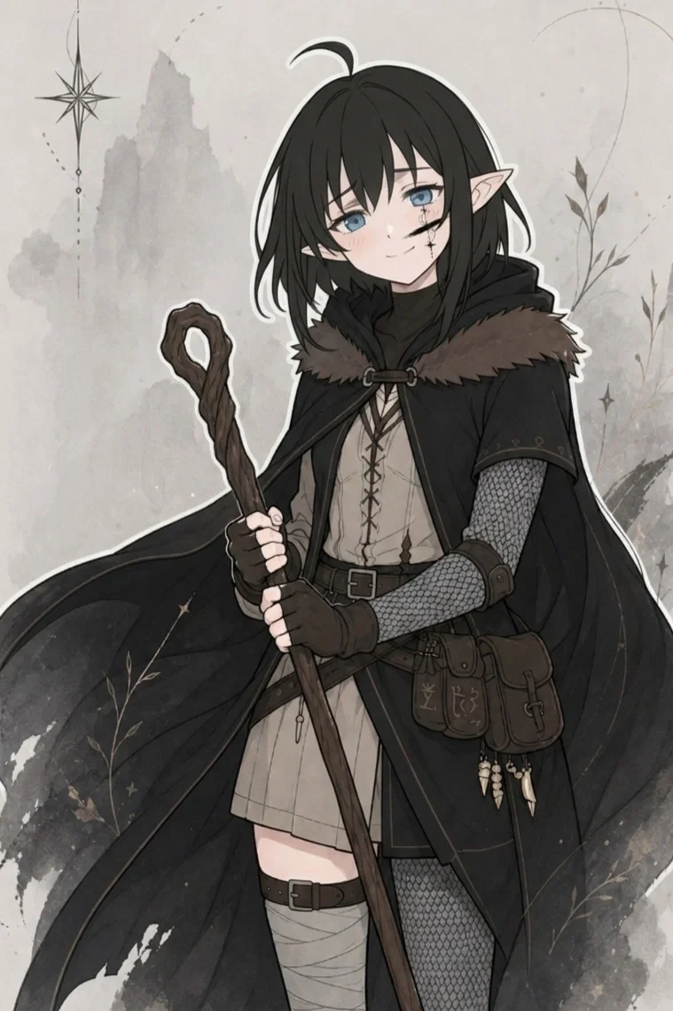 Merrill Aelunvar - The Forest Is Ash. She's Still Standing In It, Chasing A Goddess She Isn't Sure Exists, For A People Who Already Decided She Didn't Belong.