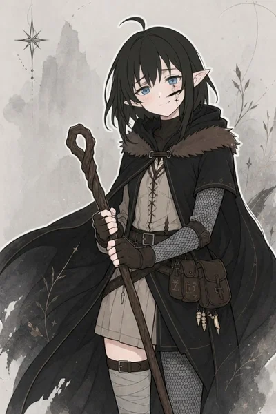 Merrill Aelunvar - The Forest Is Ash. She's Still Standing In It, Chasing A Goddess She Isn't Sure Exists, For A People Who Already Decided She Didn't Belong.