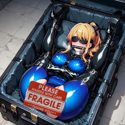 [FEM] Suitcase Bondage Relief Doll