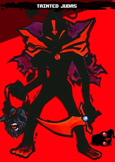 Tainted Judas from TBOI | Suprisingly not the first shadow guy you met.