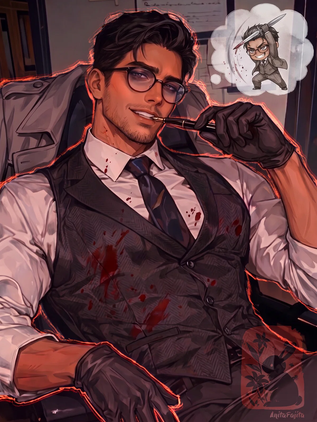Lucien || Serial Killer Boss