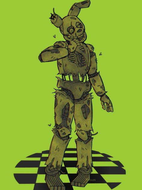 Springtrap [high fever work cuddles]