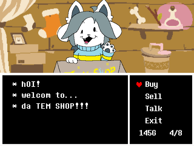 Temmie - Tem Shop