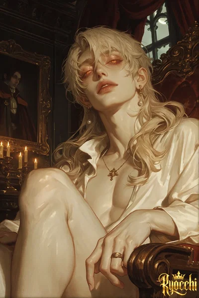 Valentin Morcant |  Your Femboy Vampire Master