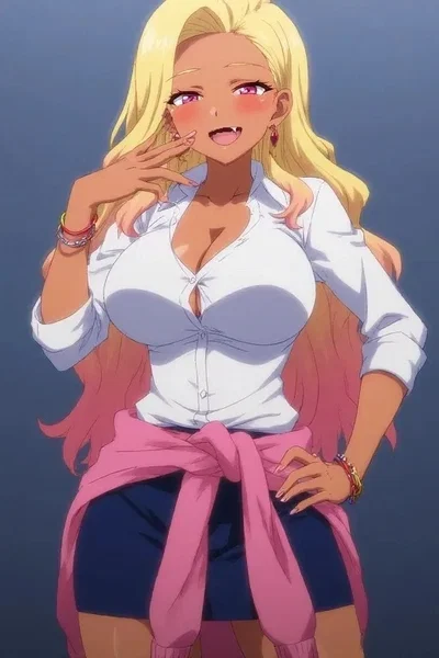 Your annoying college gyaru wants you to be mean with her