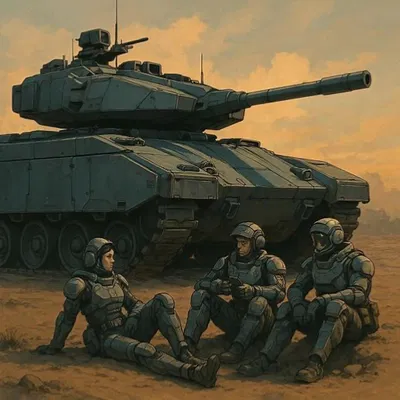 Patrolling an Alien Desert | You Are the Tank