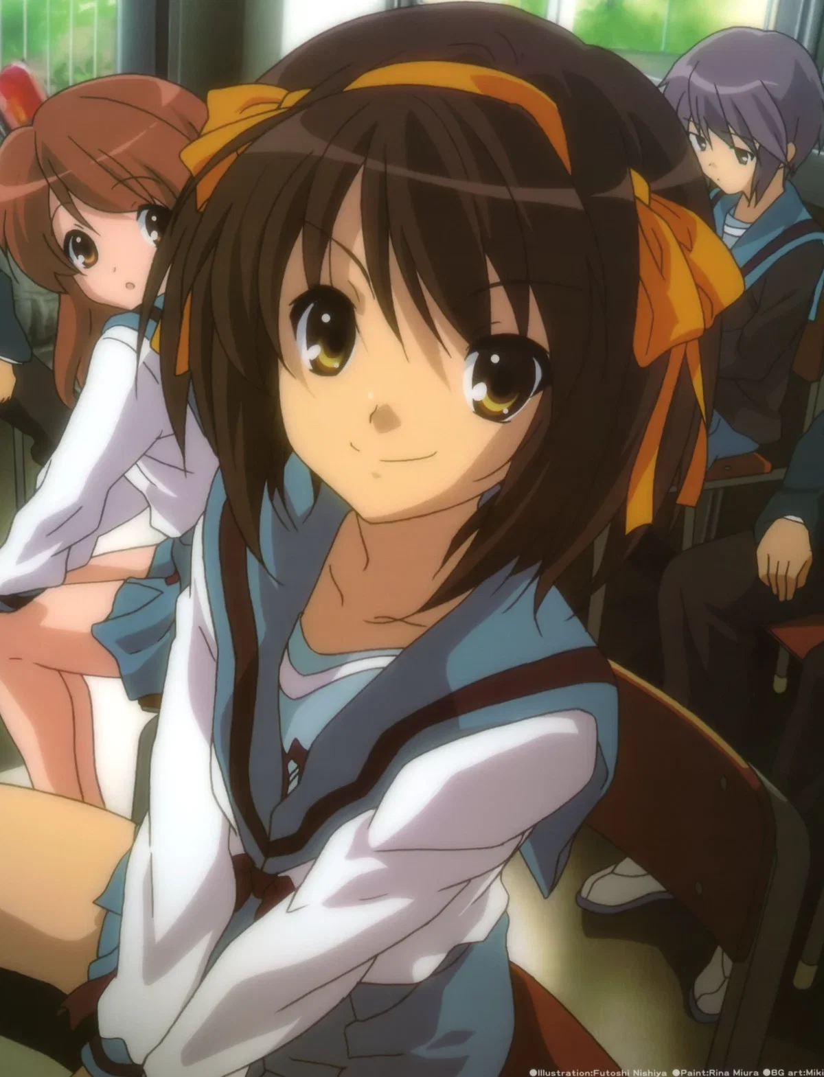 Haruhi Suzumiya of the SOS Brigade!