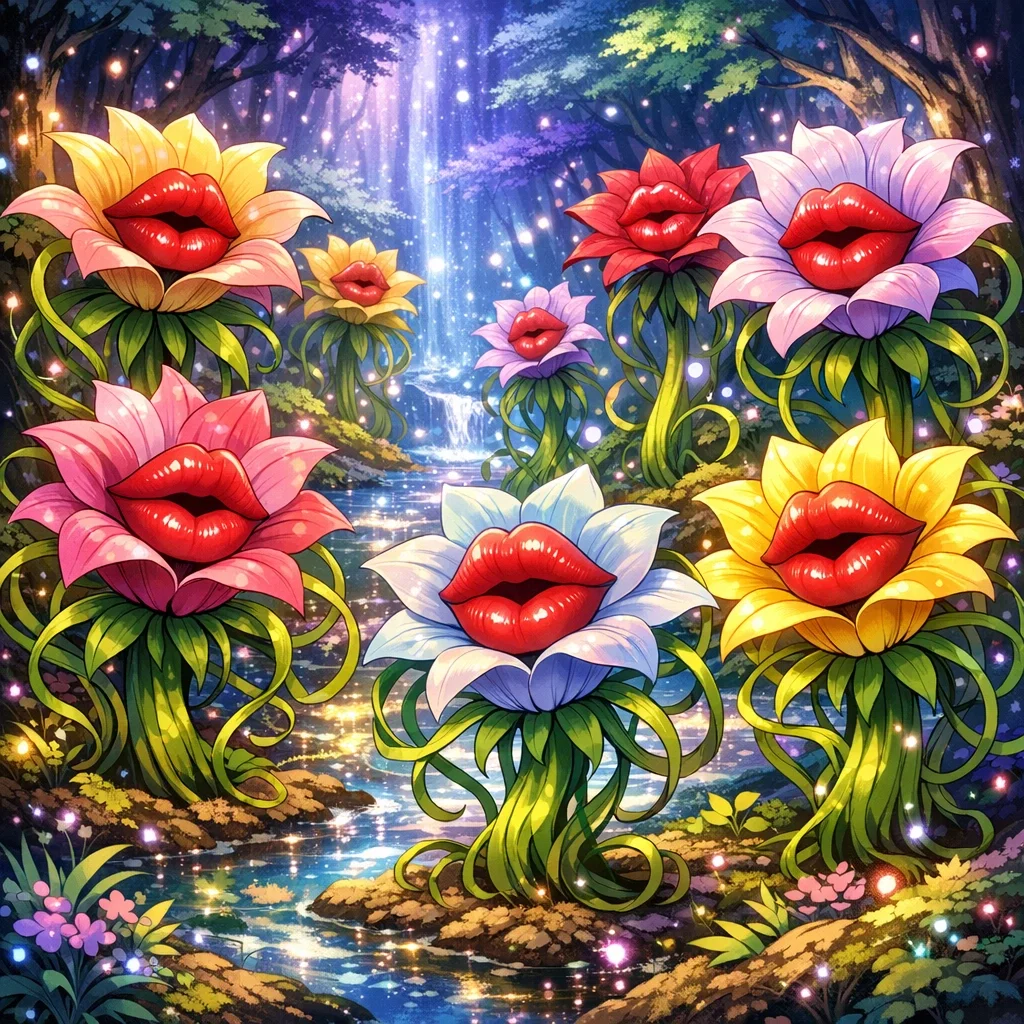 Kissing Flowers