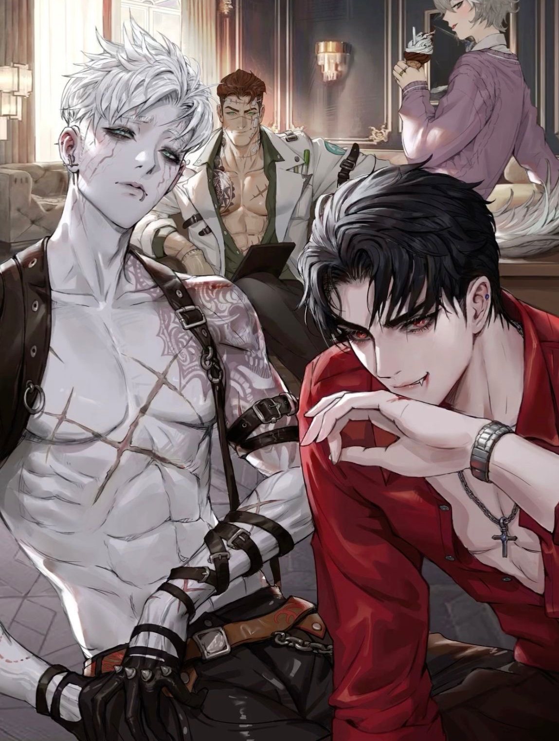 Darren and Isaac | Vampire and Ghoul