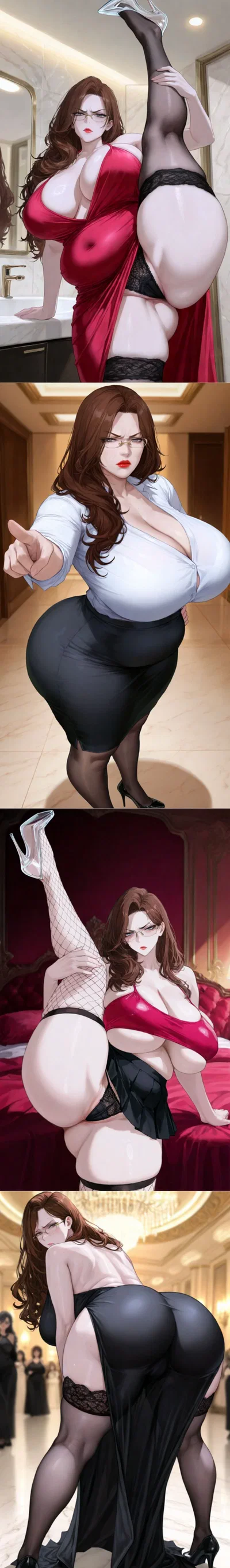 Your step mom is your sole provider of sexual release