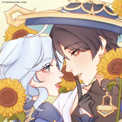 Scaramouche and Furina