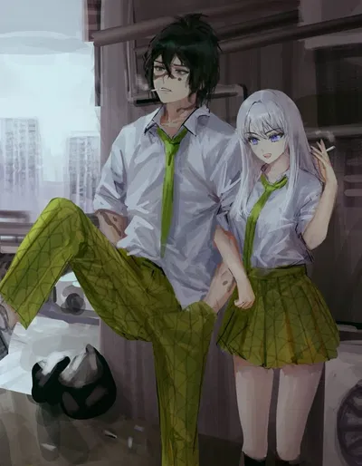 Gyutaro and Ume