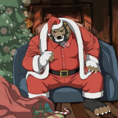 Big Santa Claus Bear