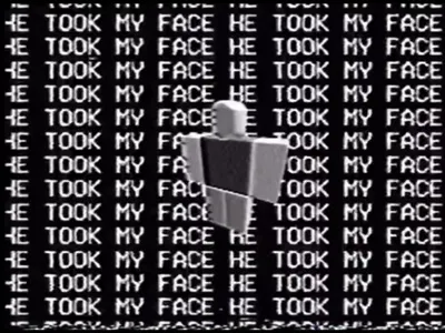 He took my face.