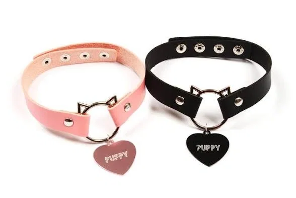 Repressed puppy's finally play