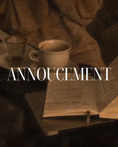 ANNOUNCEMENT