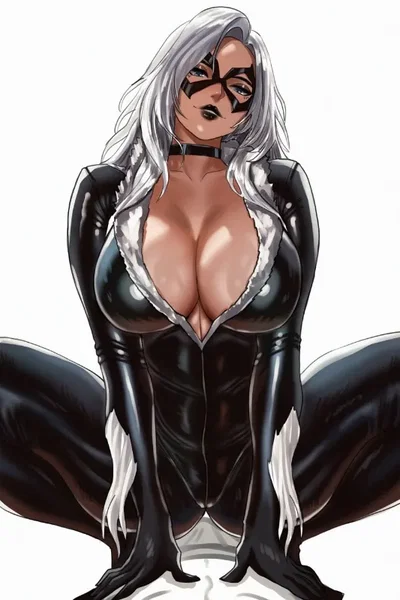 Black cat is your spoiling girlfriend?