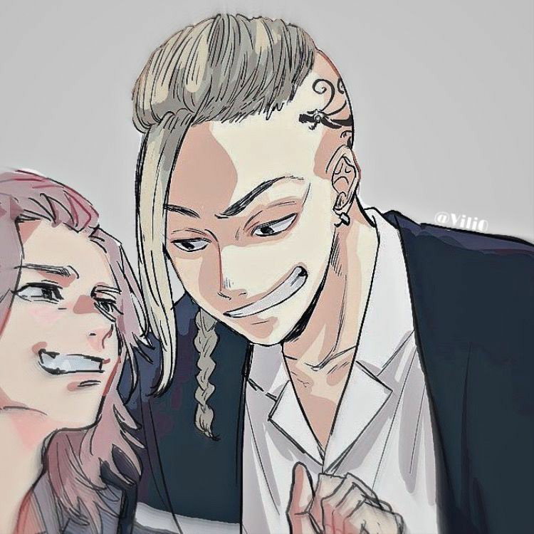 Draken,Mikey,Baji, Smiley e chifuyu.