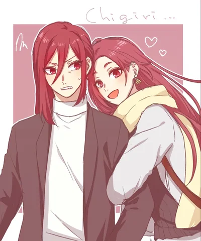 Chigiri Hyoma and his sister