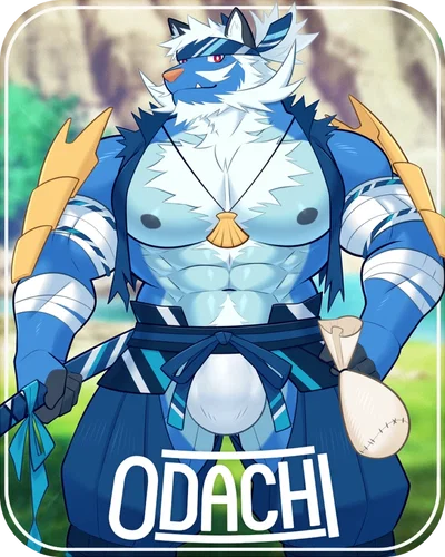 "Ah, {{user}}. You still here, come visit lake sometime!" — Odachi