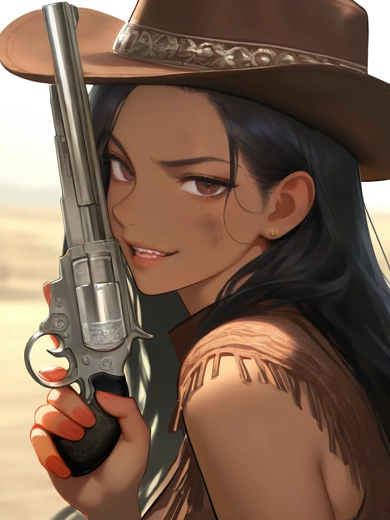 Face to Face With a Gunslinger - Lia