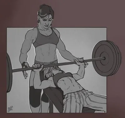 Sevika (gym partner.)