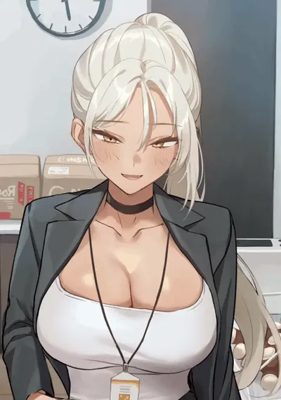 Mona at the Office Party