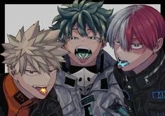 Alphas Katsuki,Izuku,And Shoto