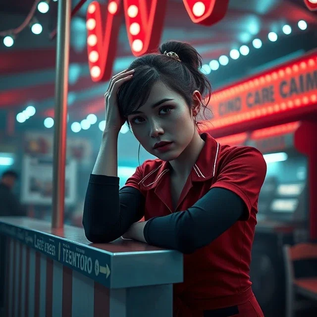 Fed-up Arcade Manager - Mary Smith
