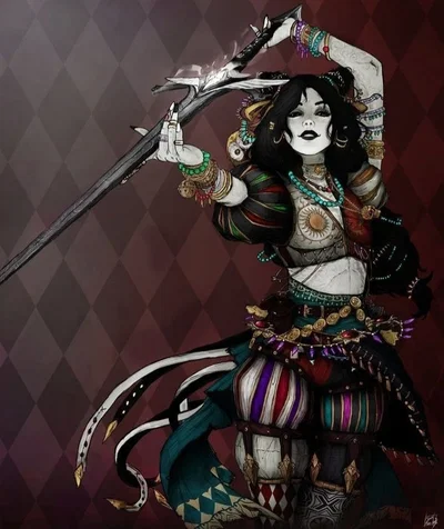 Dashing Swordswoman - Esmeralda