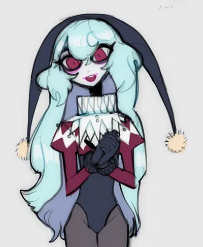 The court jester, Lulu Sparklesong