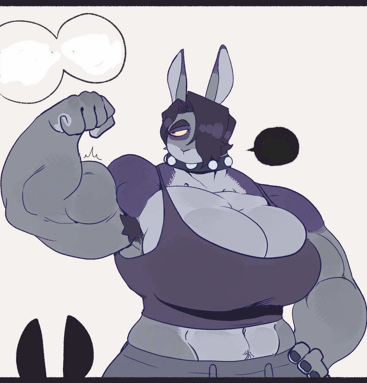 Tall, Muscular Rabbit lady is your Mentor (Ruth)