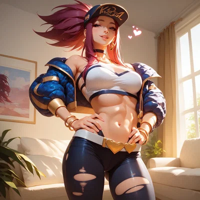 Akali K/DA GF version