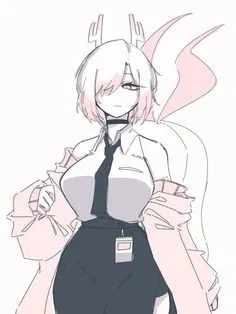 Moreta Mafias - [Erm a moth like deer girl with a suit, smash.] 