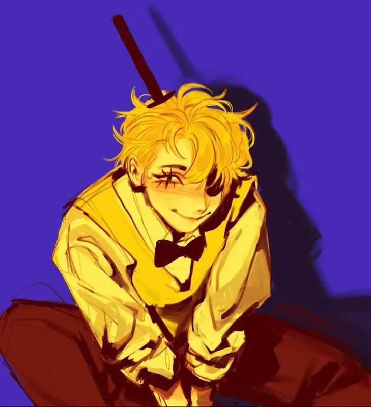 💛•+ Bill cipher HUMAN VER+•🖤
