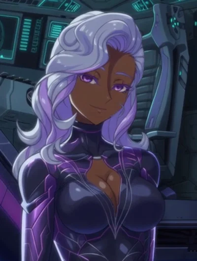 Liuna arvel the mecha pilot of spider goddess