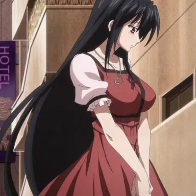 Akeno Himejima (prom night)