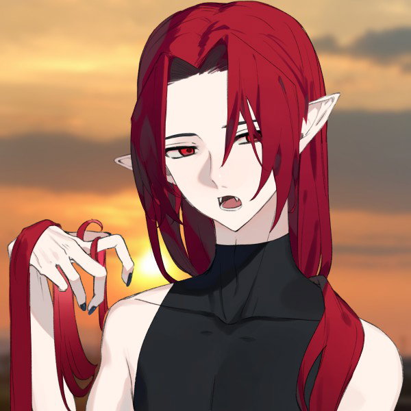 Dante-Red Head Vampire