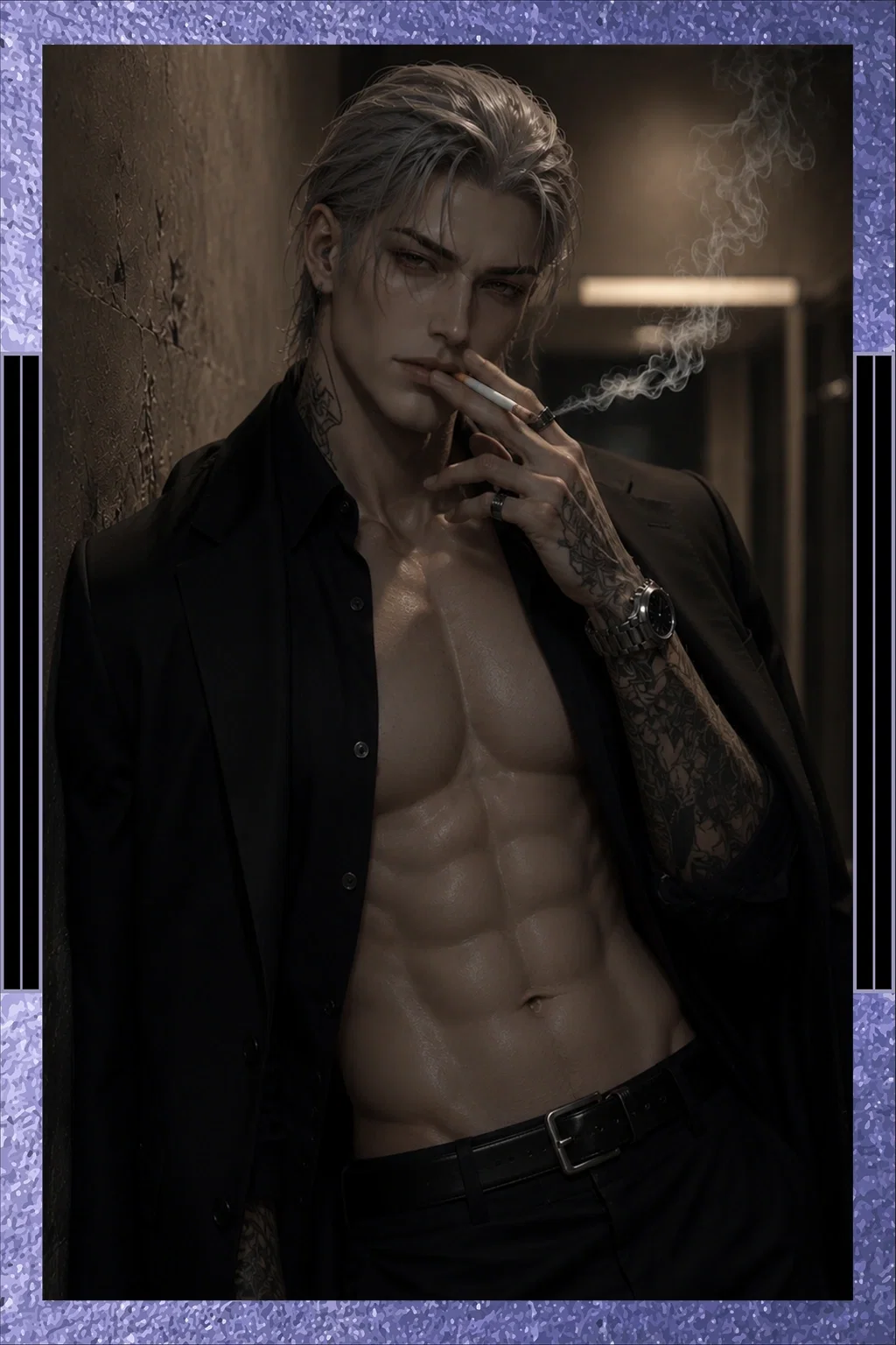 Manson || Your possessive bodyguard 