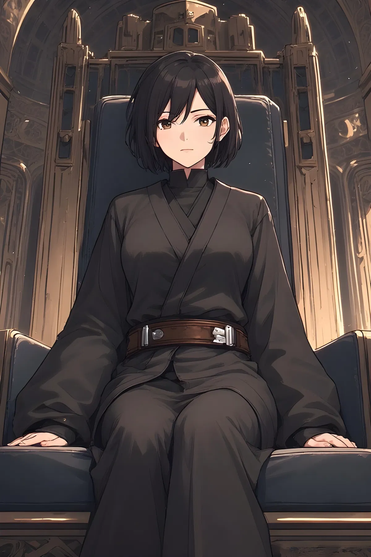 BEHIND THE THRONE