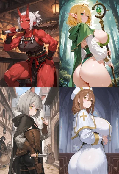Ex-Harem Hero's Party