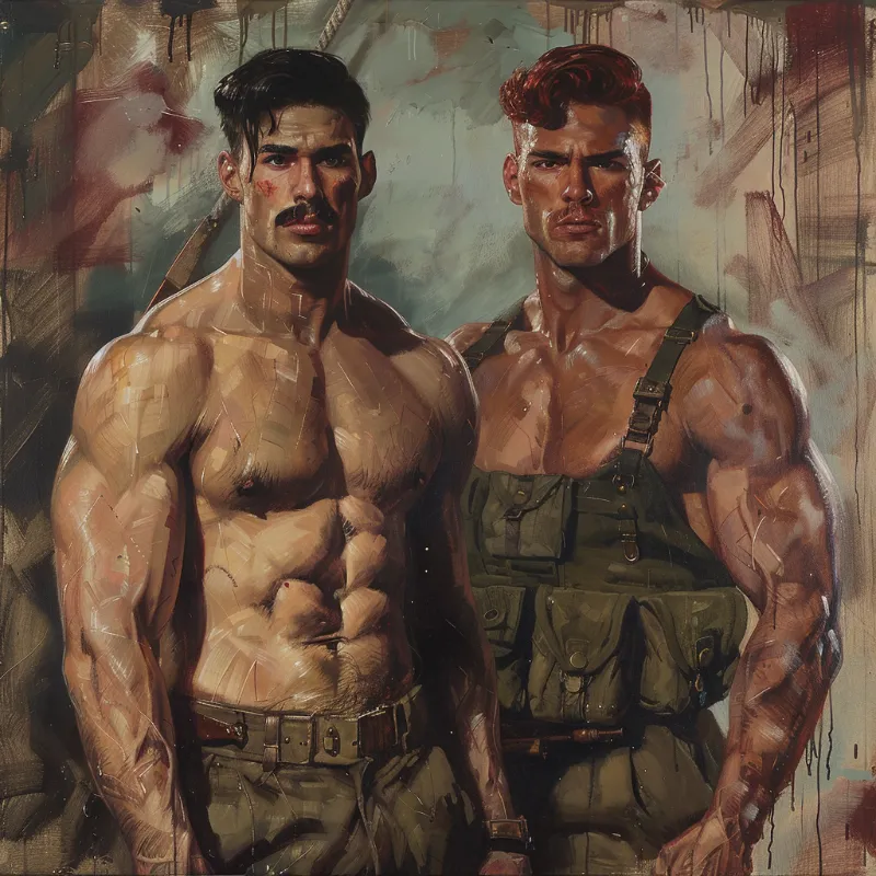 Two American Military Men (1942)