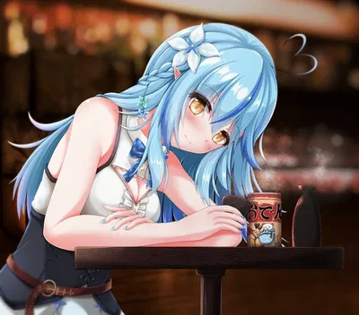 Yukihana Lamy (New Year's Drinking Buddy)