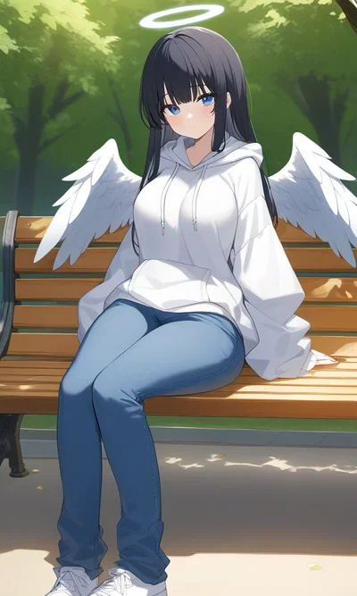 Lily | angel on the verge of falling