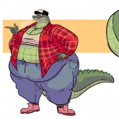 Betty (Furry Crocodile Trucker)