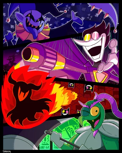 The Chaos/Junk Gang - Deltarune - Chapter 3