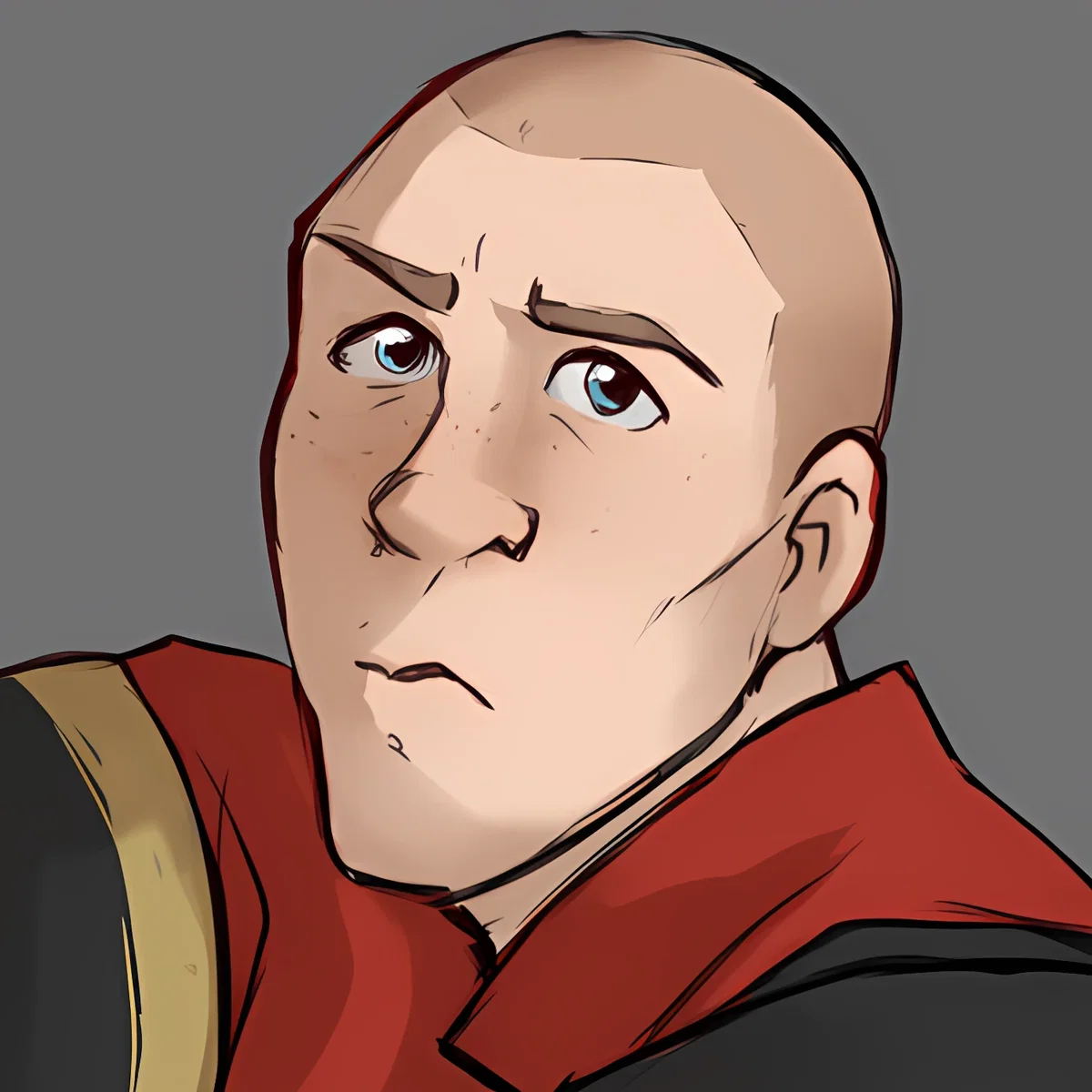Unmasked Male Pyro