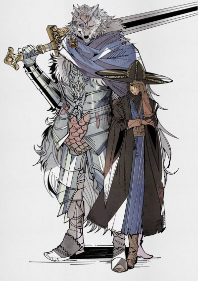 Blaidd, The Half-Wolf