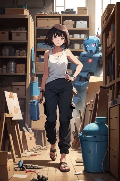 Cassie - Mechanic and robotics engineer