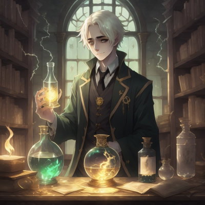 Draco Malfoy the Potions Professor